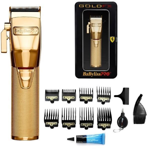 Машинка для стрижки волос BaByliss PRO Barber Spirit Gold FX профессиональная FX8700GE фото