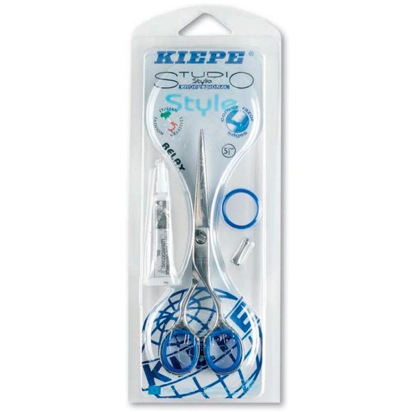 Ножиці перукарські KIEPE Style RELAX 2433 5,5" 2 клас 2433-5,5 фото