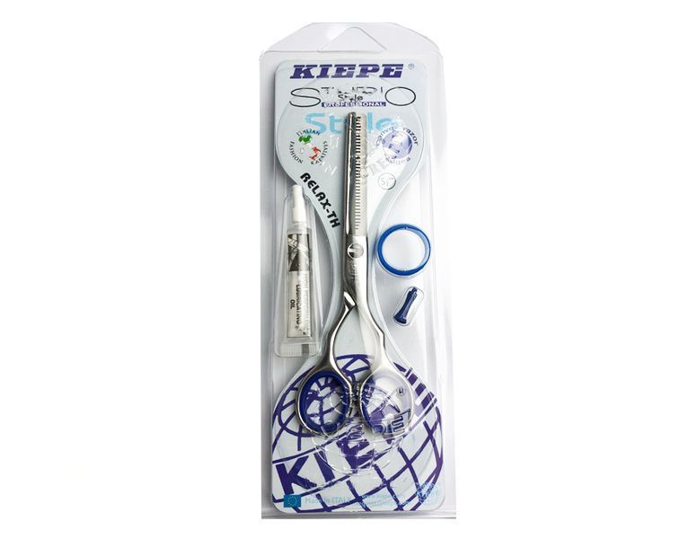 Ножиці перукарські філіровочні KIEPE Style RELAX-ТН 5,5" 2класс 2431-5,5 фото