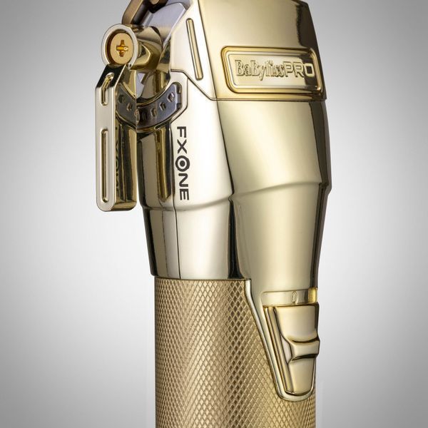 Машинка для стрижки BaByliss PRO FX899MПE FxOne All-Metal Gold Clipper FX899GE фото