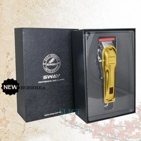 Sway Dipper S Gold профессиональная аккумуляторная машинка для стрижки волос 115 5002G фото