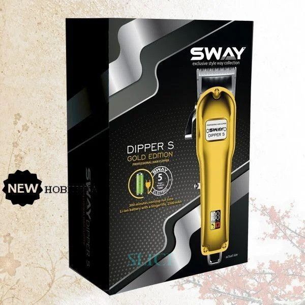Sway Dipper S Gold профессиональная аккумуляторная машинка для стрижки волос 115 5002G фото