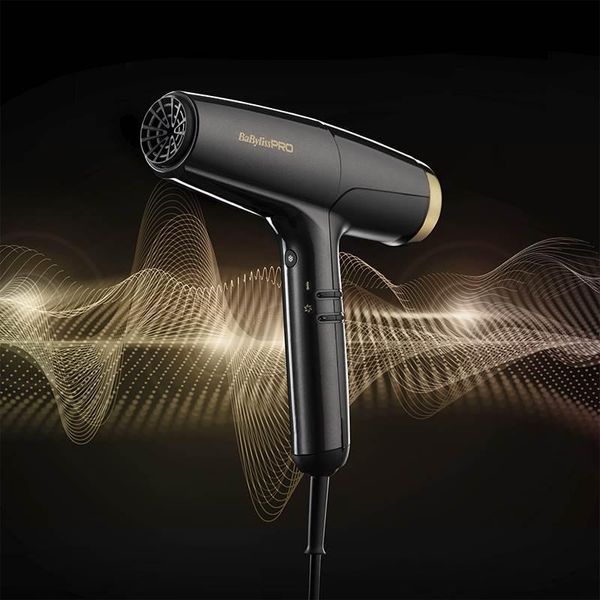 Фен професійний Babyliss PRO Falco Grey&Gold BAB8550E BAB8550E фото