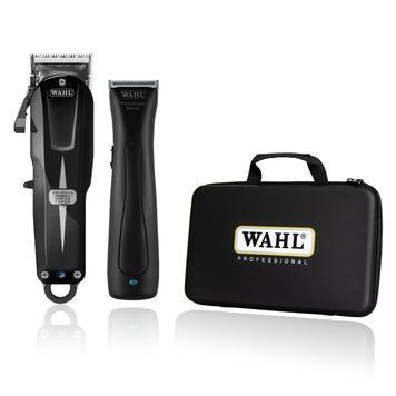 Машинка і тример для стрижки Wahl Cordless Combo Super Taper Cordless Black + Beret Stealth 08592-017 08592-017 фото