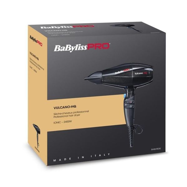 Професійний фен BaByliss PRO VULCANO-HQ IONIC BAB6980IE фото