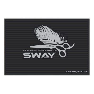 Килимок гумовий для перукарських інструментів SWAY 45*30*0,5 см 116 1006 фото