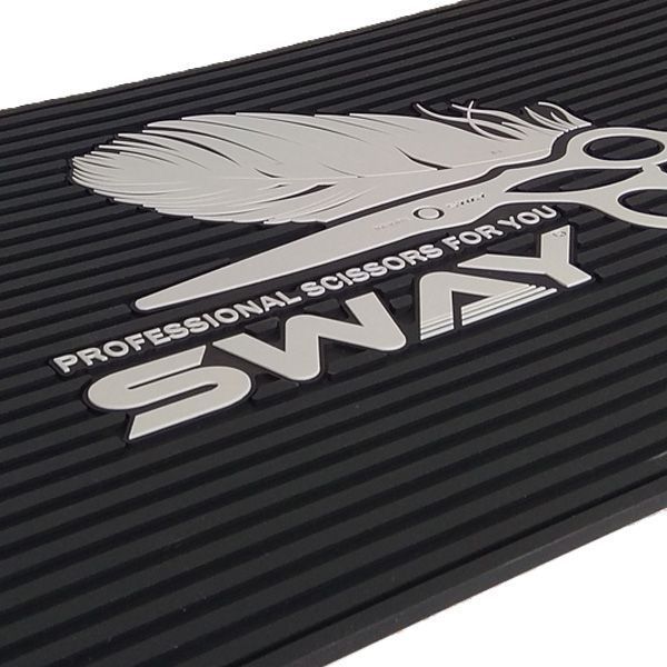 Килимок гумовий для перукарських інструментів SWAY 45*30*0,5 см 116 1006 фото
