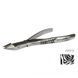 Кусачки для кутикули Сталекс Exclusive10 NX-10-11 "Zebra" Кусачки+чохол, ріжуча частина 11 мм NX-10-11 Zebra фото 1