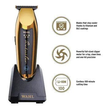 Тример стрижки WAHL Cordless Detailer Li Gold 08171-700 08171-700 фото
